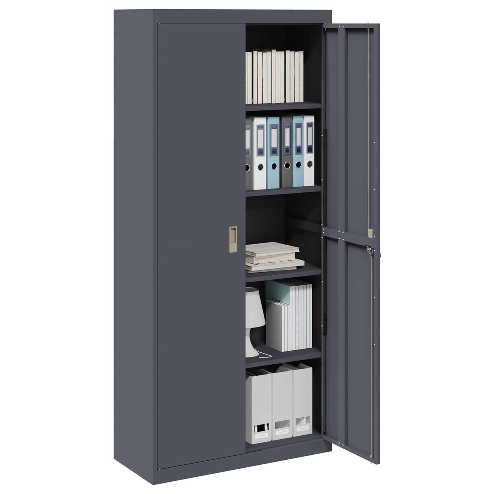 Armoire de rangement 2 pcs Anthracite 90 x 40 x 200 cm - XIOS