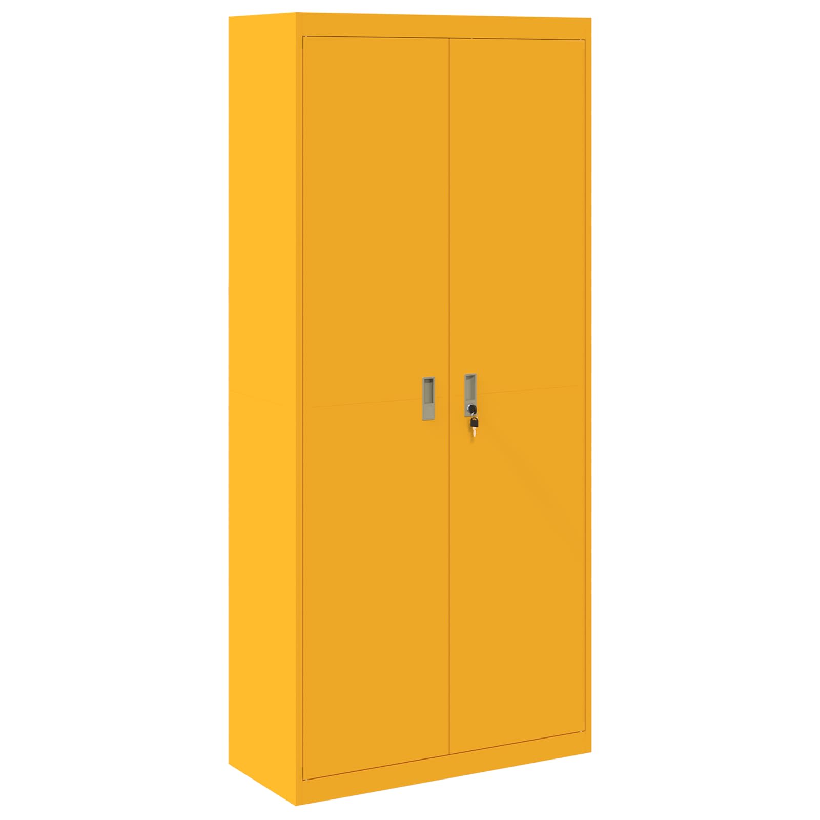 Armoire de rangement 2 pcs Jaune moutarde 90 x 40 x 200 cm - XIOS