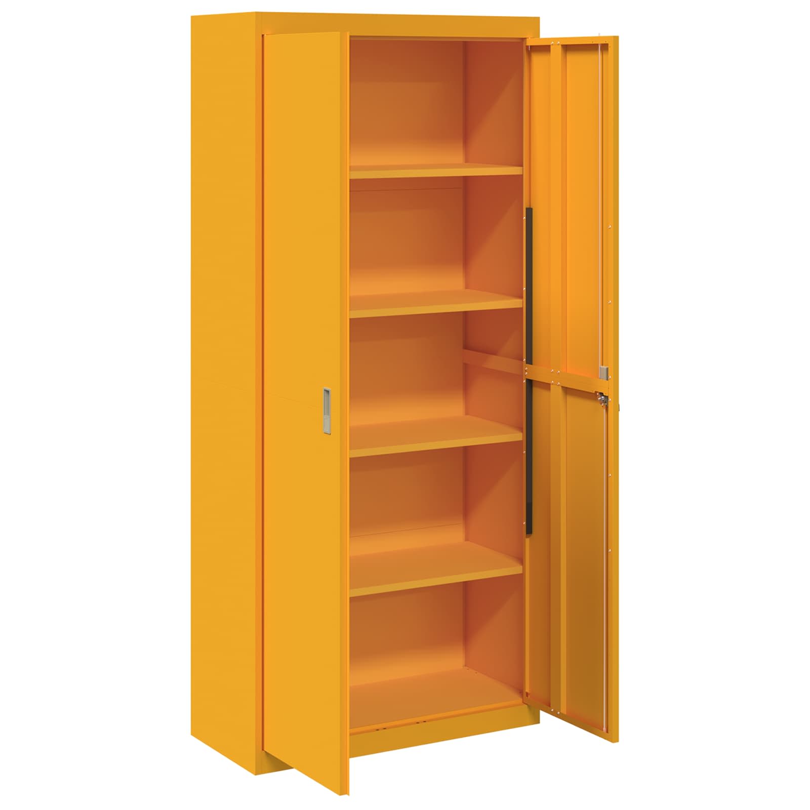 Armoire de rangement 2 pcs Jaune moutarde 90 x 40 x 200 cm - XIOS