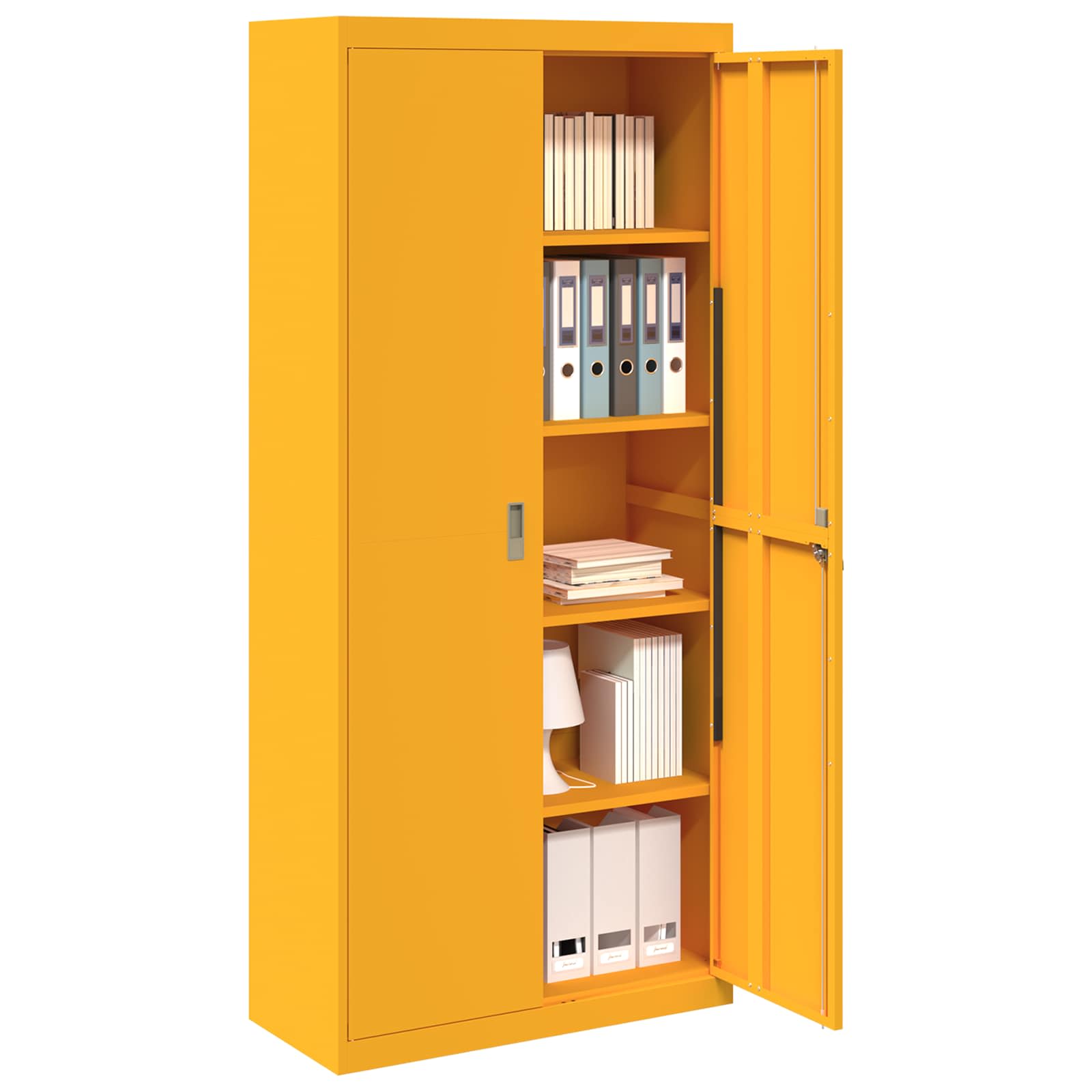 Armoire de rangement 2 pcs Jaune moutarde 90 x 40 x 200 cm - XIOS
