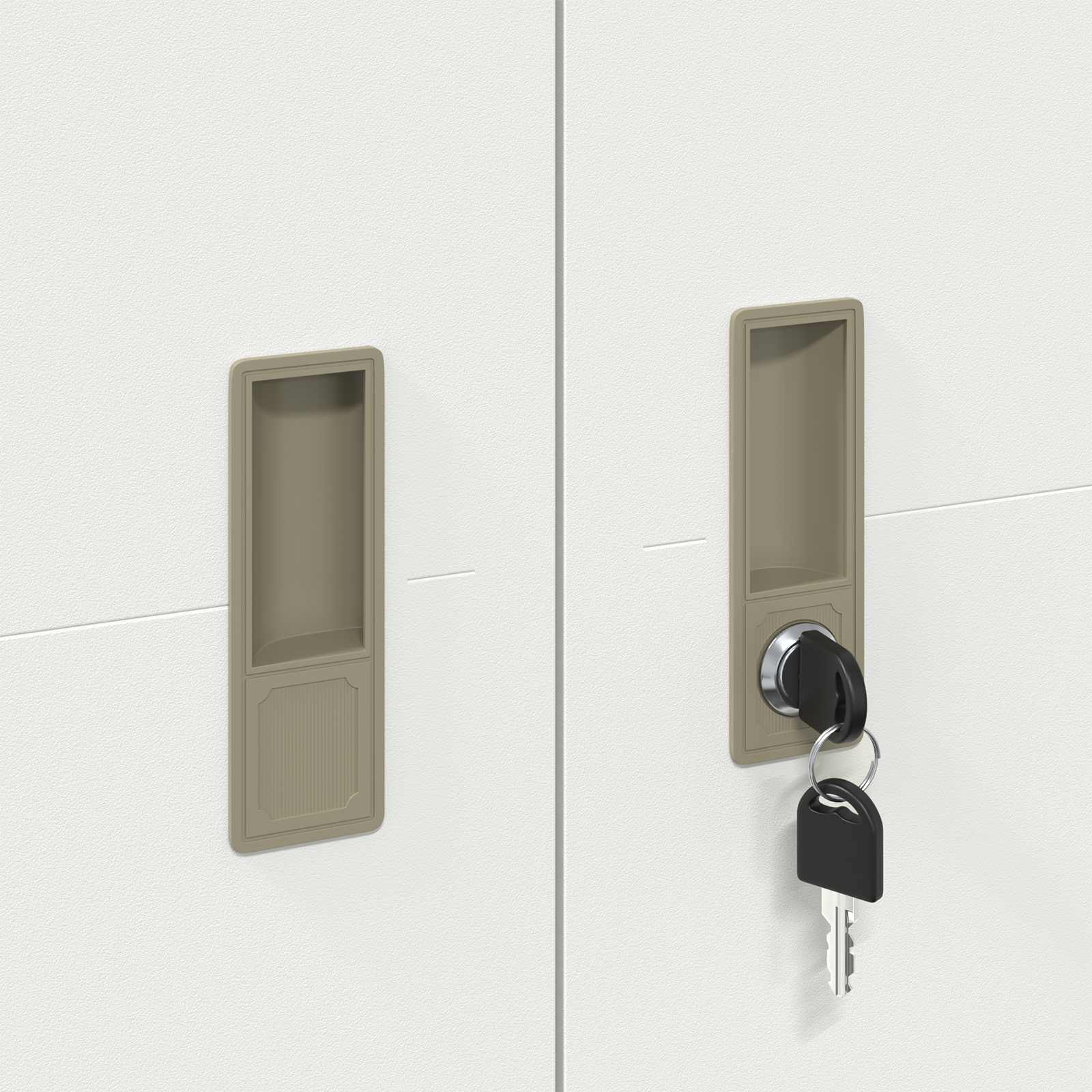 Armoire de rangement avec stockage 2 pcs Blanc 90 x 40 x 200 cm - XIOS