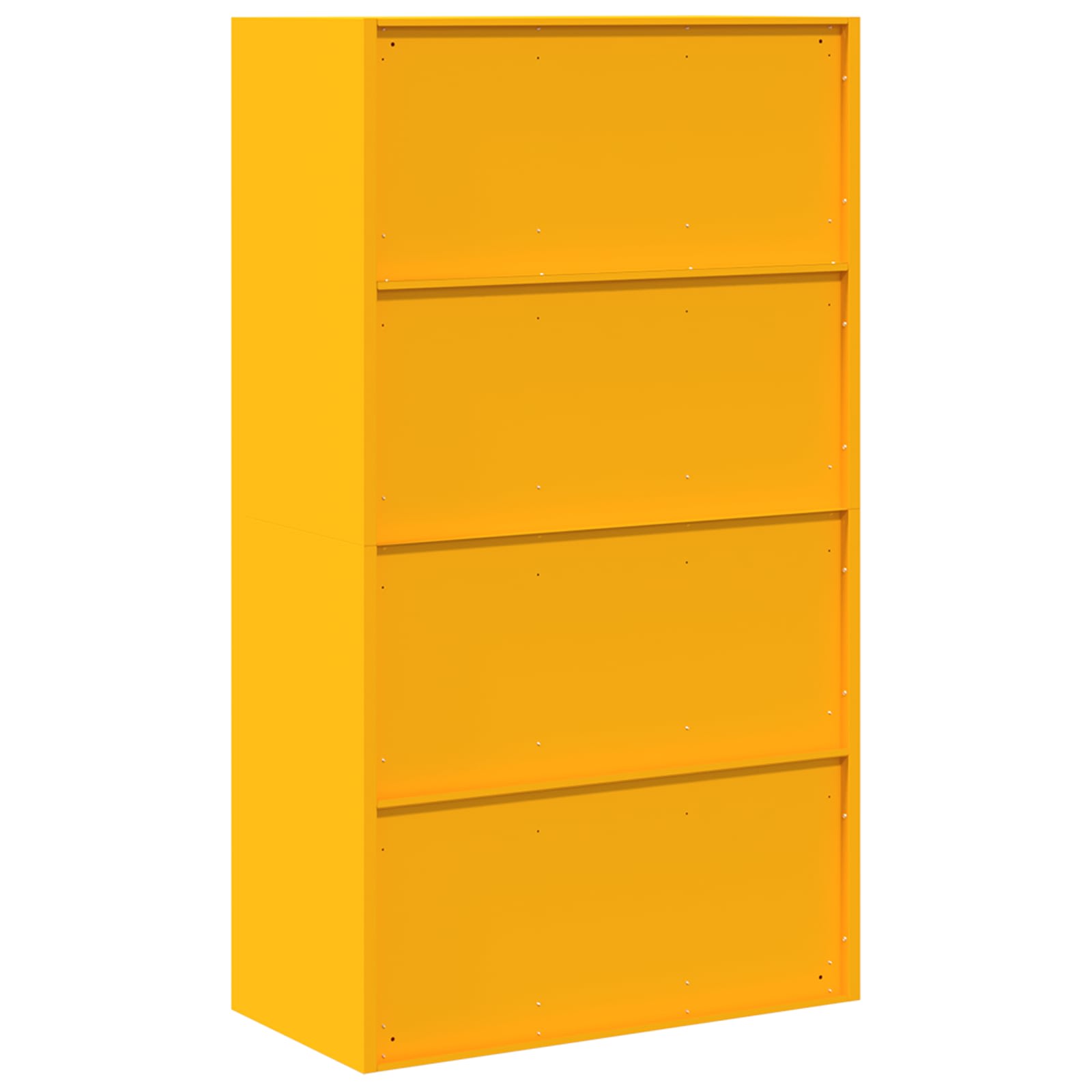 Armoire de rangement 2 pcs Jaune moutarde 80 x 40 x 140 cm - XIOS