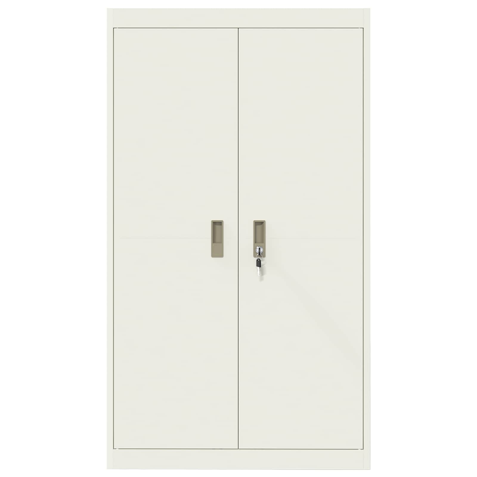 Armoire de rangement avec stockage 2 pcs Blanc 80 x 40 x 140 cm - XIOS