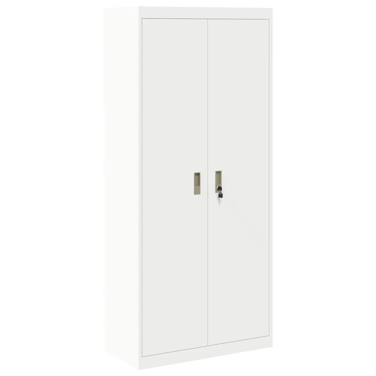 Armoire de rangement Blanc 80 x 40 x 180 cm Acier - XIOS