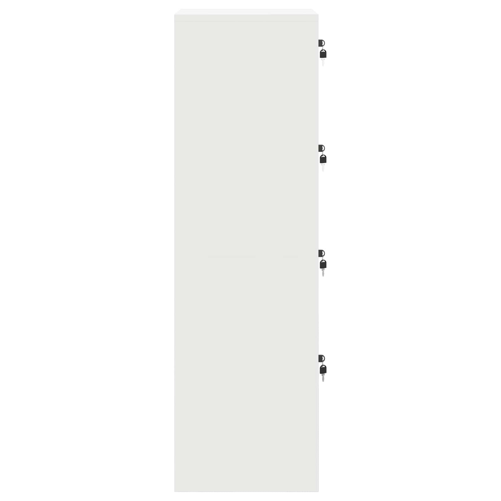 Armoire de rangement avec stockage 2 pcs Noir 80 x 40 x 200 cm - XIOS