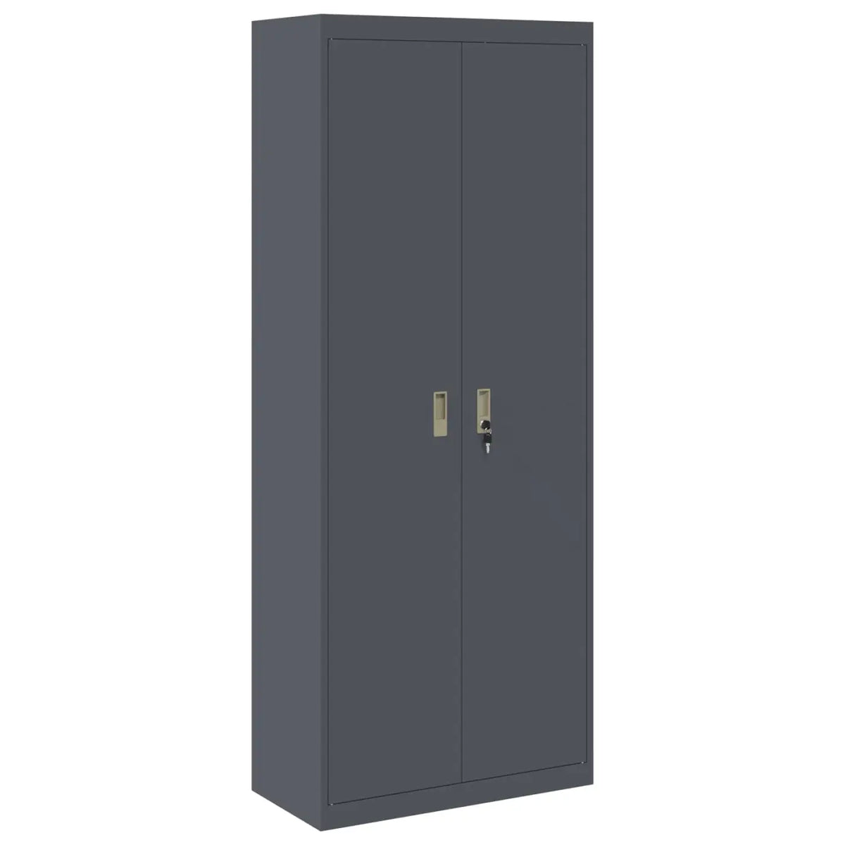 Armoire de rangement Anthracite 80 x 40 x 200 cm Acier - XIOS