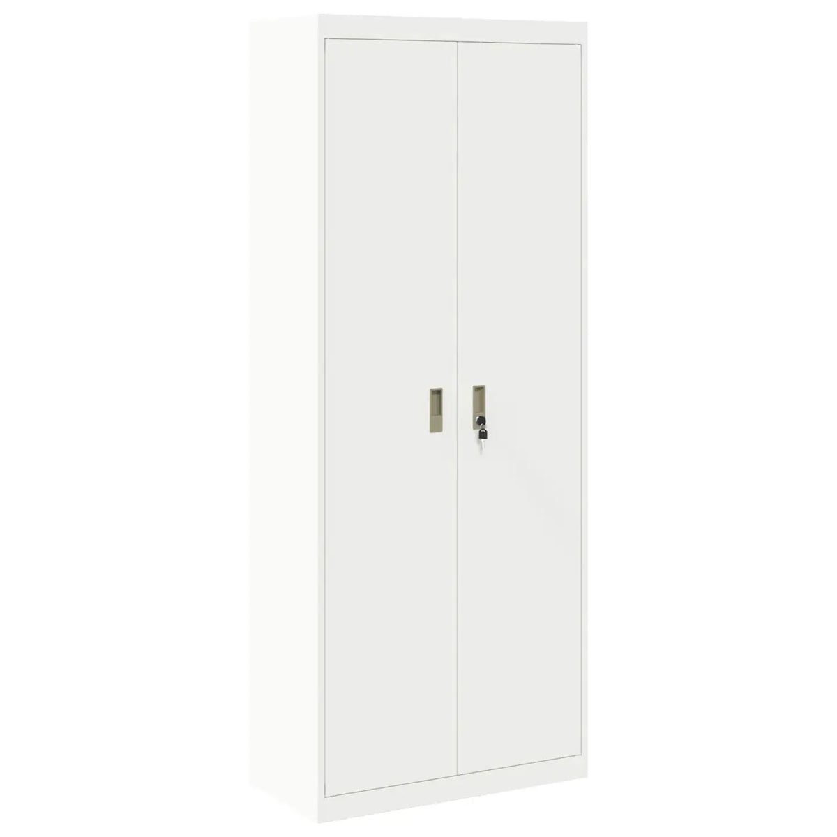 Armoire de rangement Blanc 80 x 40 x 200 cm Acier - XIOS
