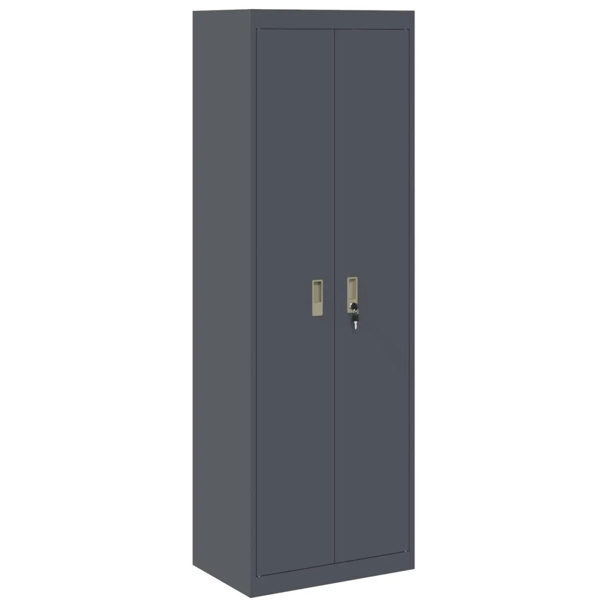 Armoire de rangement Anthracite 60 x 40 x 180 cm Acier - XIOS