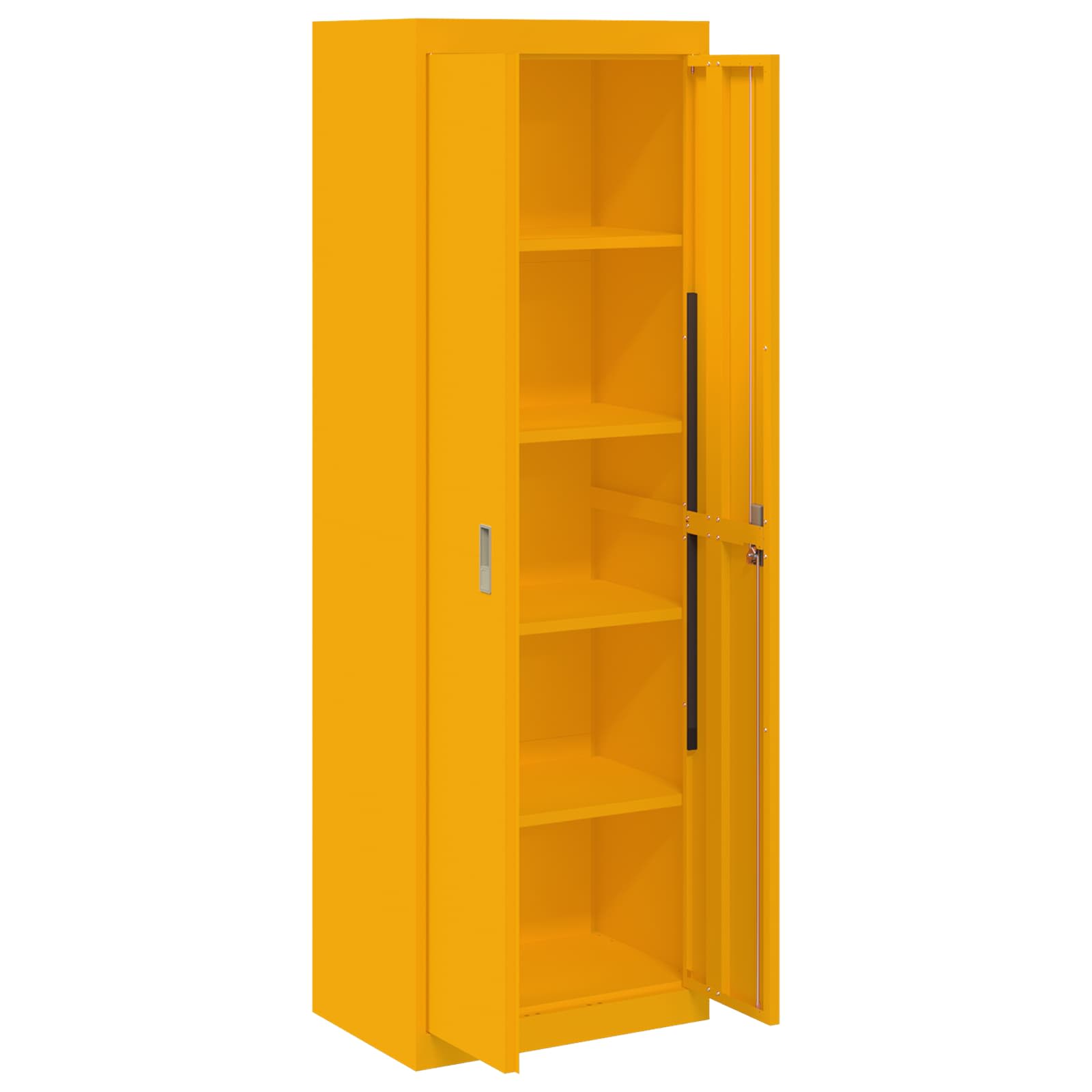 Armoire de rangement 2 pcs Jaune moutarde 60 x 40 x 180 cm - XIOS