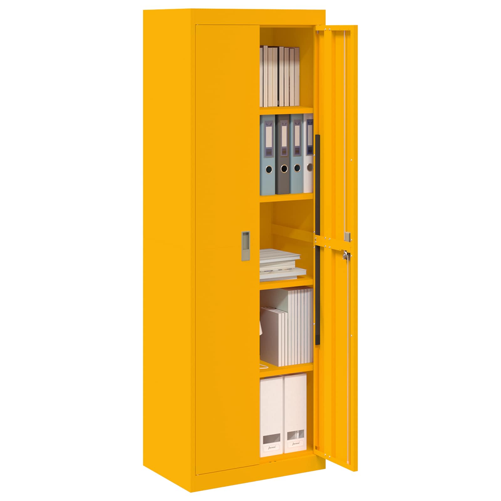 Armoire de rangement 2 pcs Jaune moutarde 60 x 40 x 180 cm - XIOS