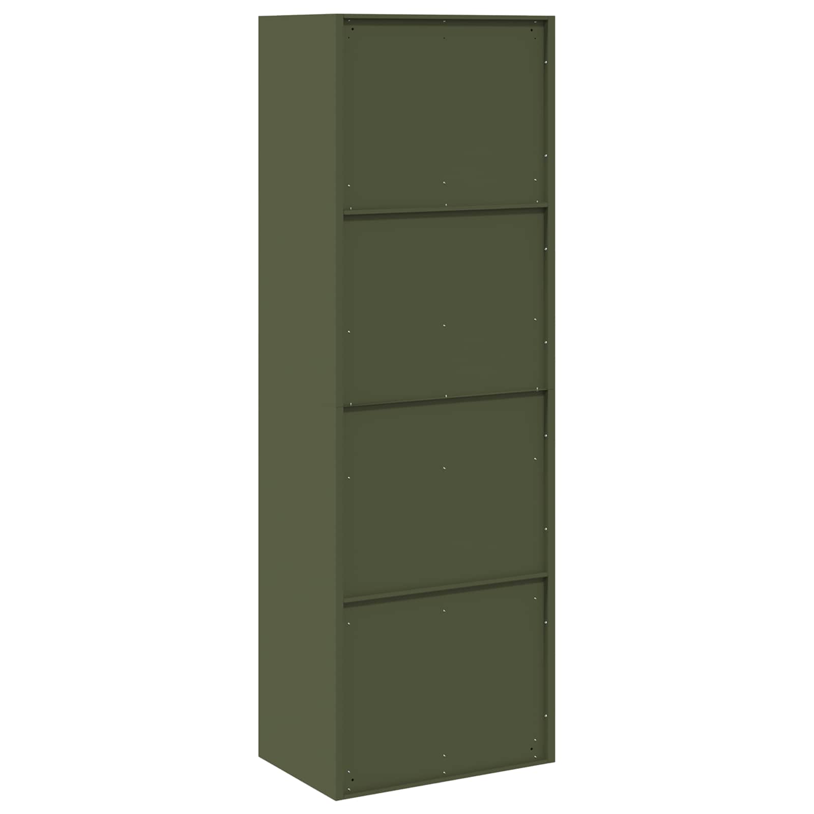Armoire de rangement 2 pcs Vert olive 60 x 40 x 180 cm - XIOS