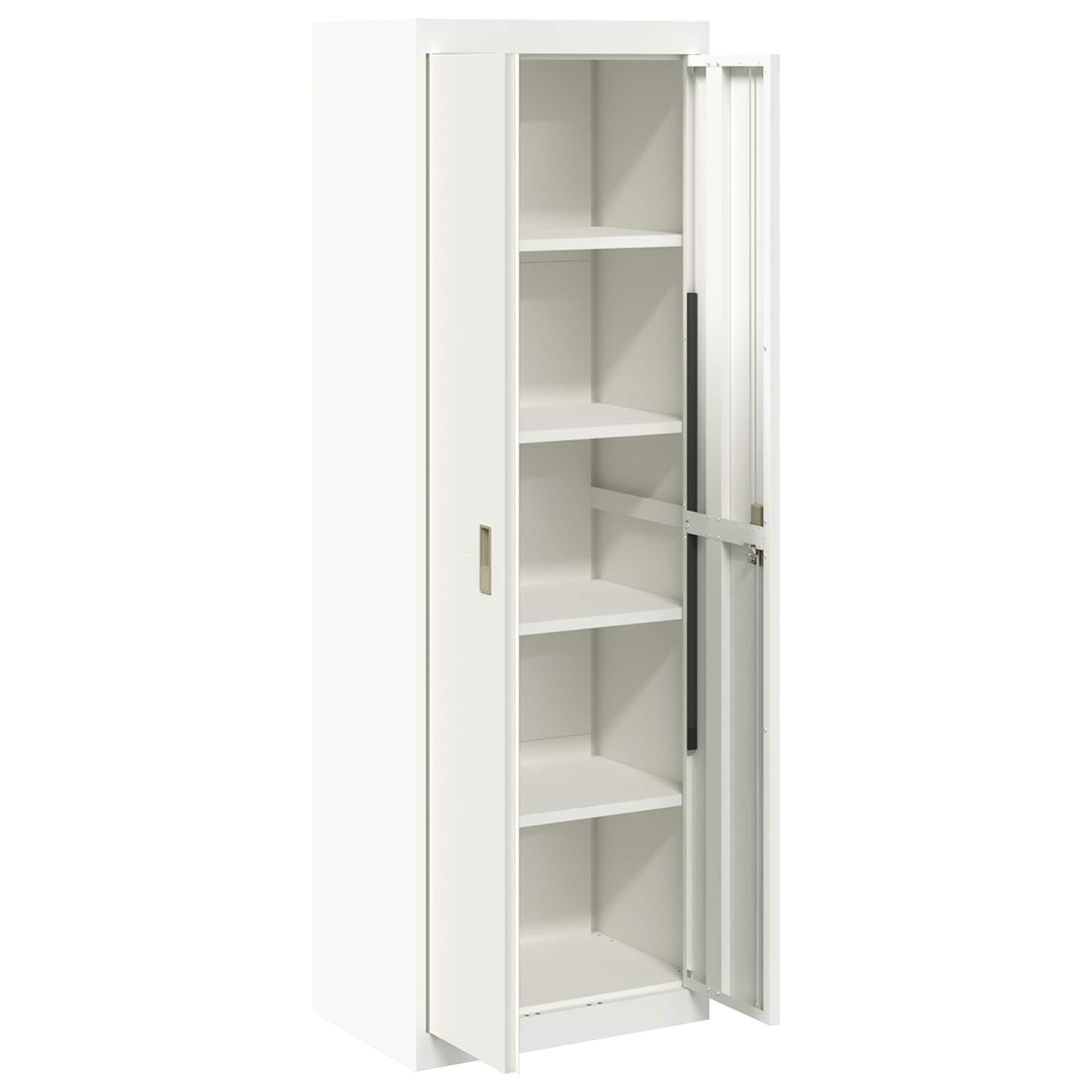 Armoire de rangement avec stockage 2 pcs Blanc 60 x 40 x 180 cm - XIOS