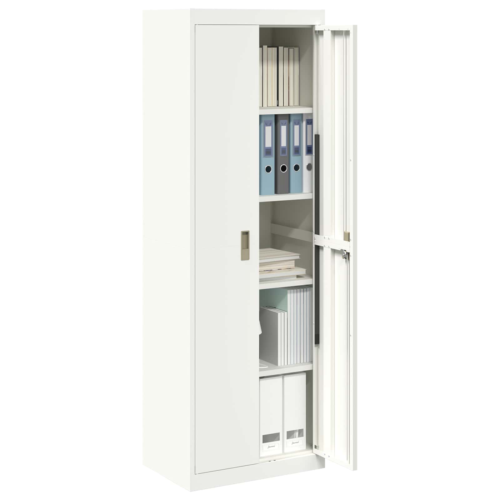 Armoire de rangement avec stockage 2 pcs Blanc 60 x 40 x 180 cm - XIOS
