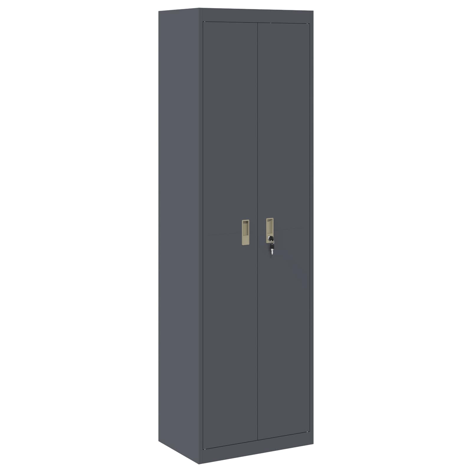 Armoire de rangement 2 pcs Anthracite 60 x 40 x 200 cm - XIOS