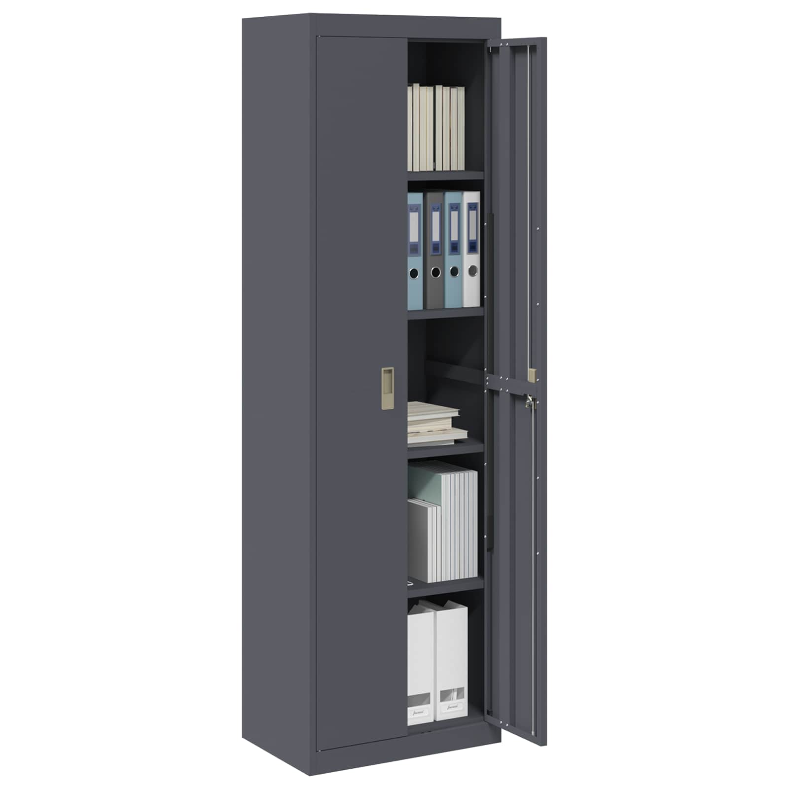Armoire de rangement 2 pcs Anthracite 60 x 40 x 200 cm - XIOS