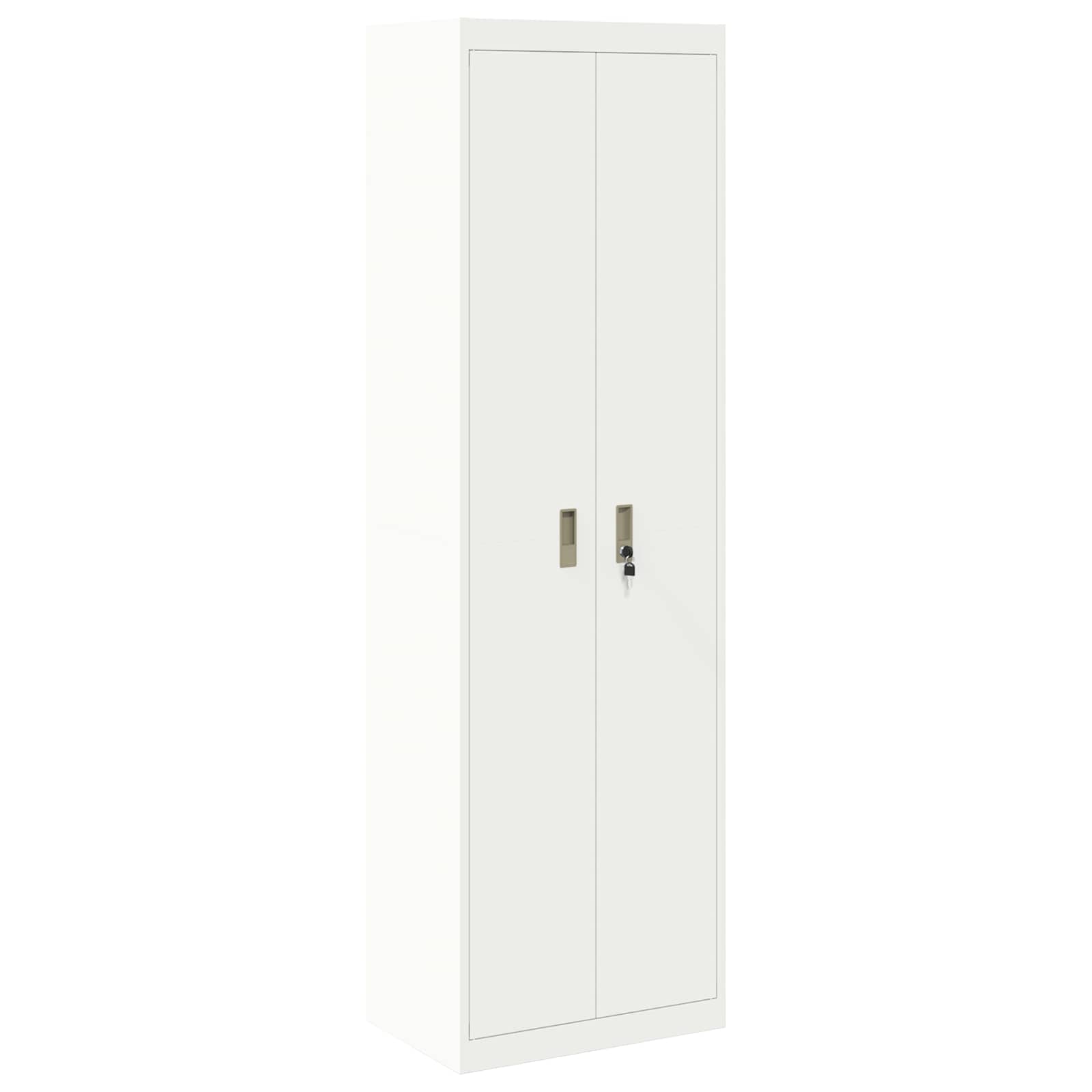 Armoire de rangement avec stockage 2 pcs Blanc 60 x 40 x 200 cm - XIOS