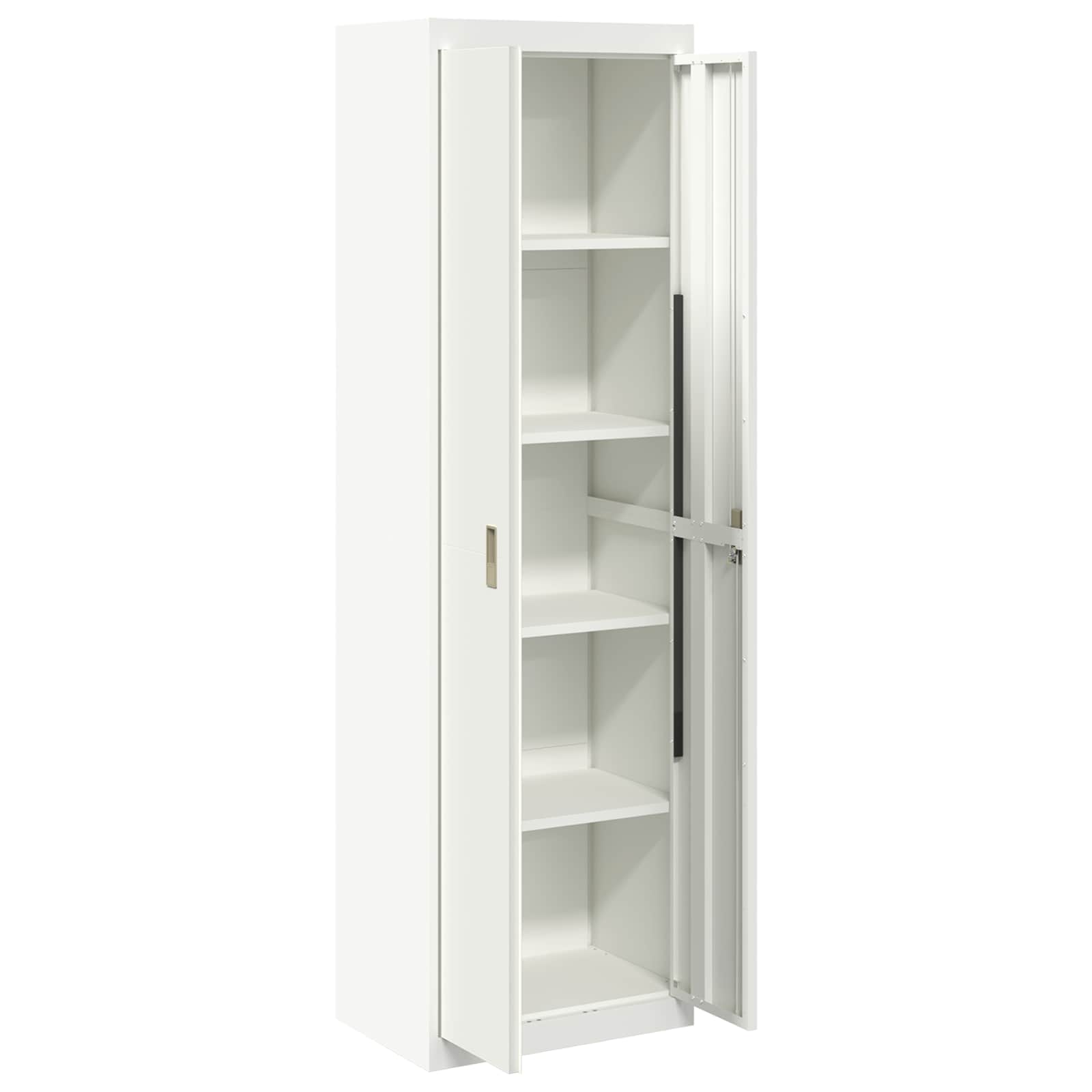 Armoire de rangement avec stockage 2 pcs Blanc 60 x 40 x 200 cm - XIOS