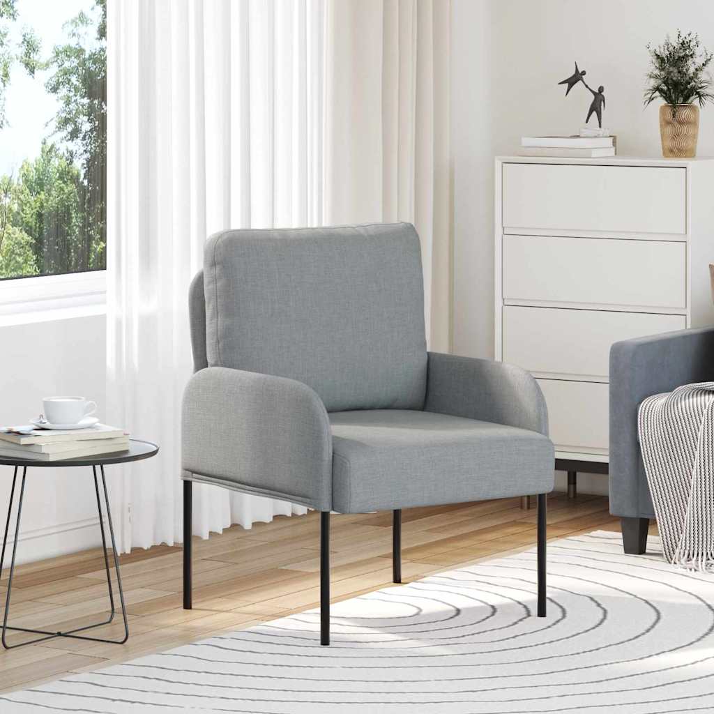 Canapés avec coussin 55cm Gris clair Contreplaqué - XIOS