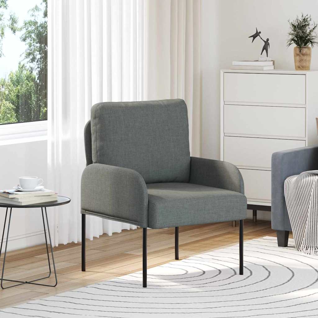 Canapés avec coussin 55cm Gris foncé Contreplaqué - XIOS