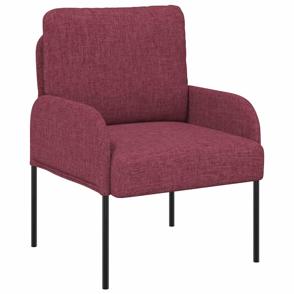 Canapés avec coussin 55cm Bordeaux Contreplaqué - XIOS