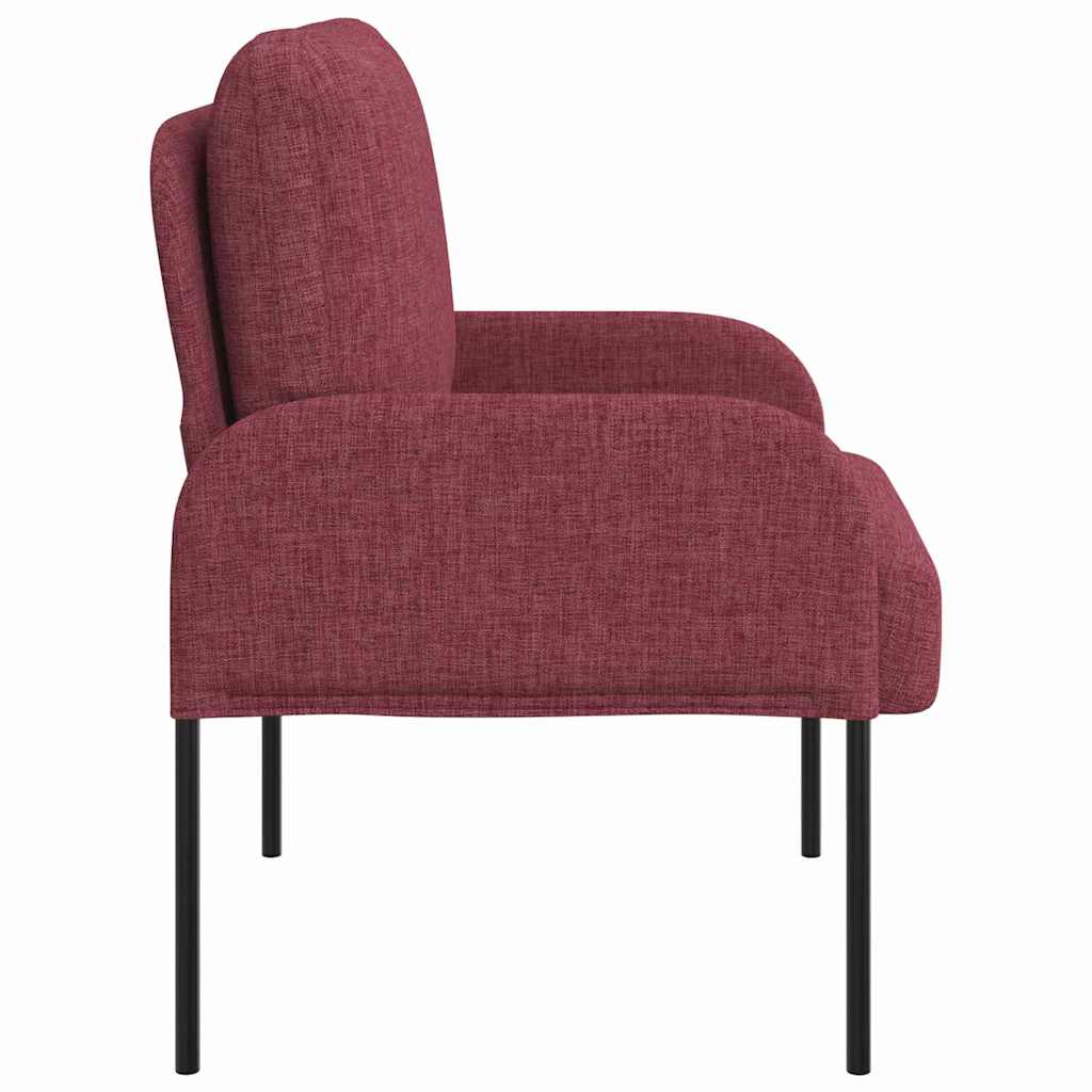 Canapés avec coussin 55cm Bordeaux Contreplaqué - XIOS