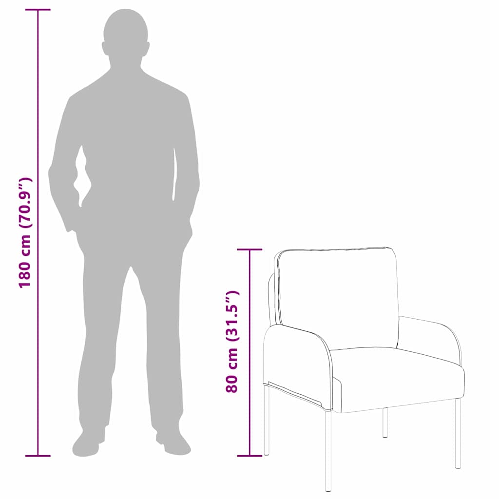 Canapés avec coussin 55cm Crème Contreplaqué - XIOS