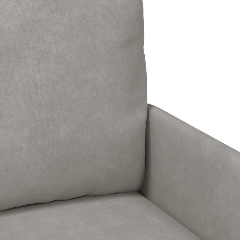 Canapés avec coussin 55cm Gris clair Contreplaqué - XIOS