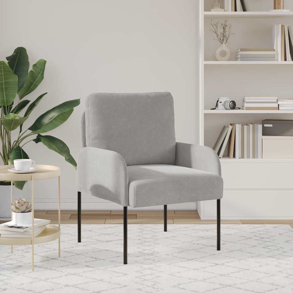 Canapés avec coussin 55cm Gris clair Contreplaqué - XIOS