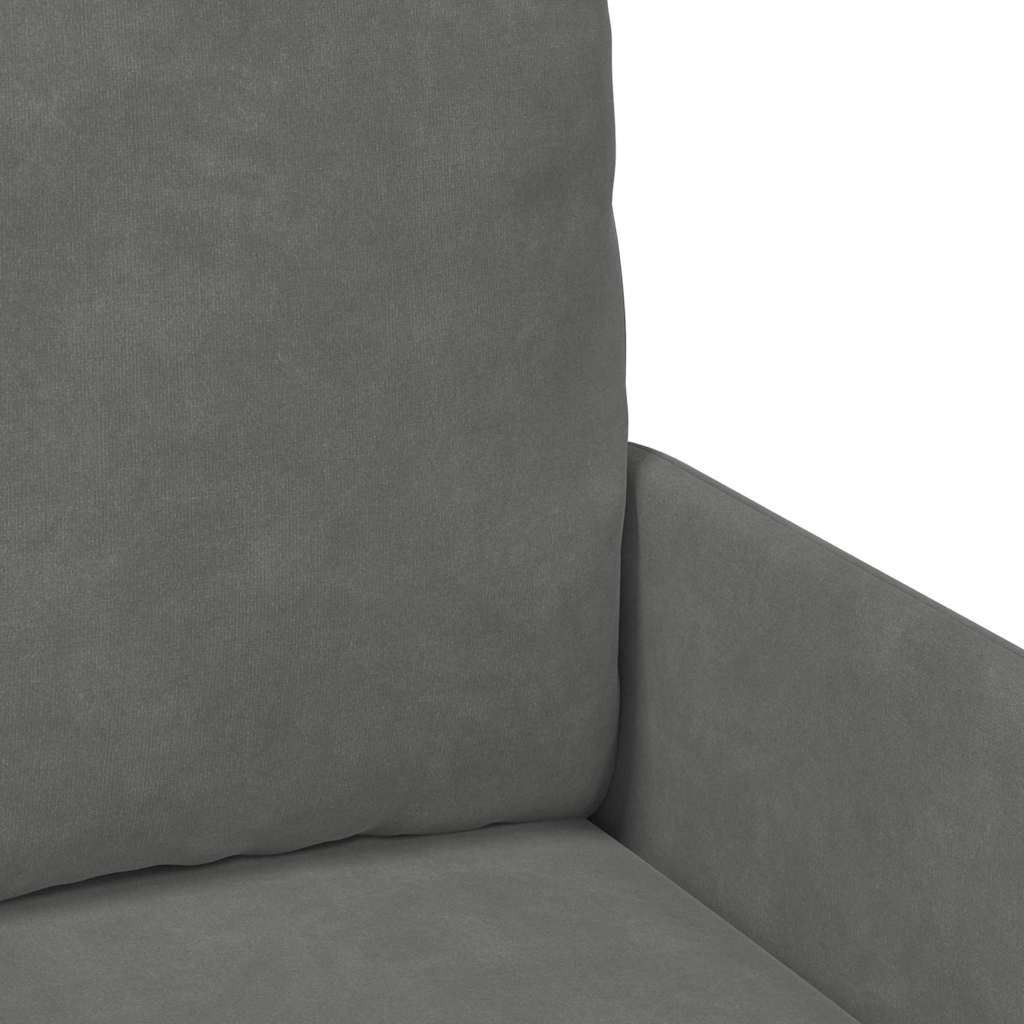 Canapés avec coussin 55cm Gris foncé Contreplaqué - XIOS