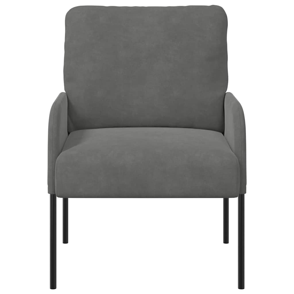 Canapés avec coussin 55cm Gris foncé Contreplaqué - XIOS