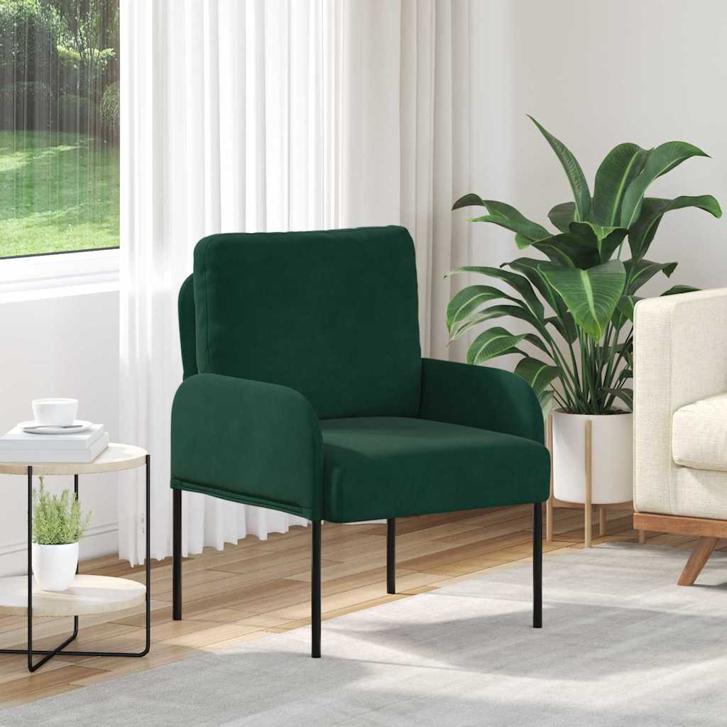 Canapés avec coussin 55cm Vert foncé Contreplaqué - XIOS