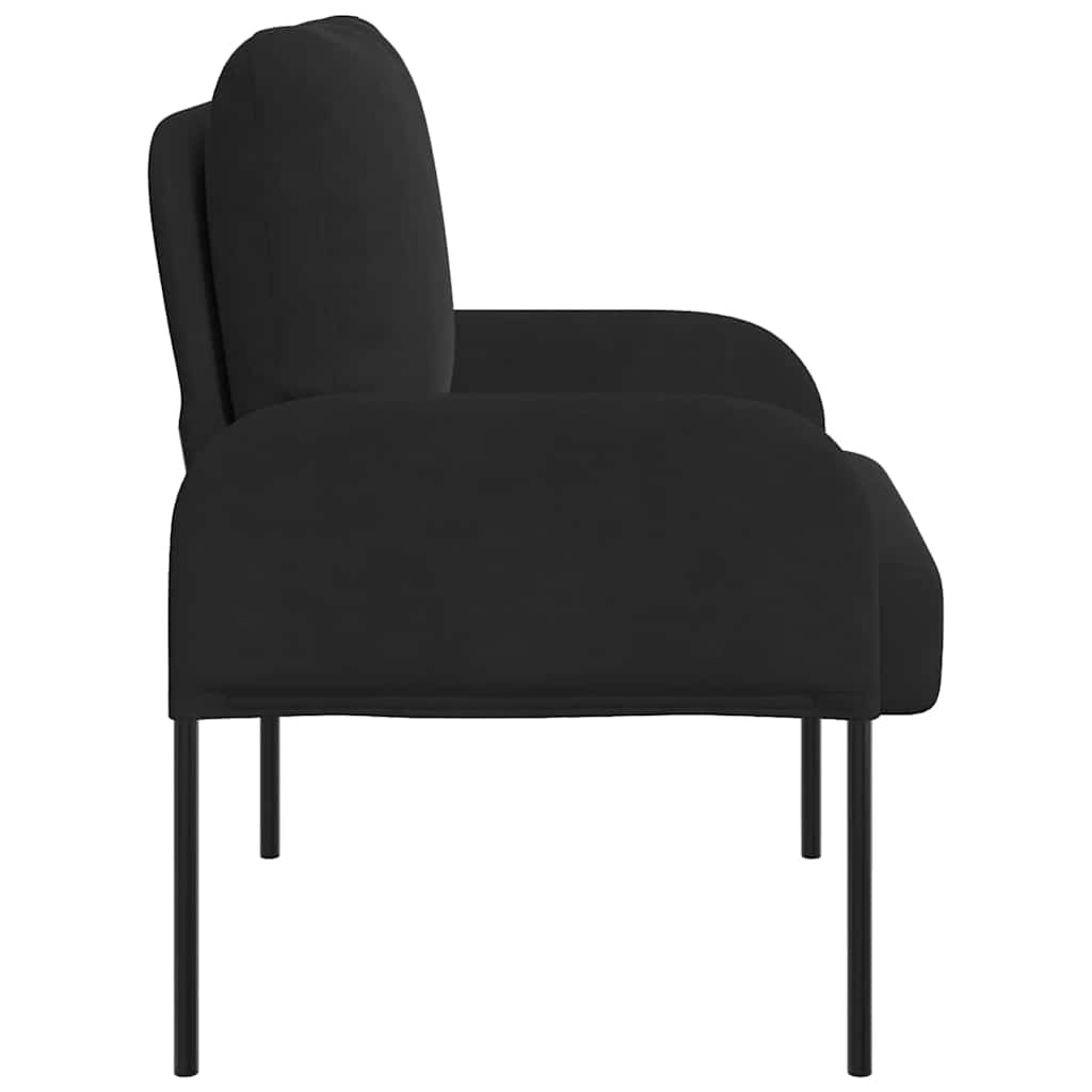 Canapés avec coussin 55cm Noir Contreplaqué - XIOS