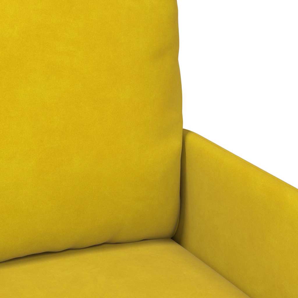 Canapés avec coussin 55cm Jaune Contreplaqué - XIOS
