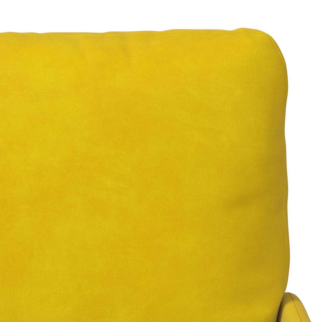 Canapés avec coussin 55cm Jaune Contreplaqué - XIOS