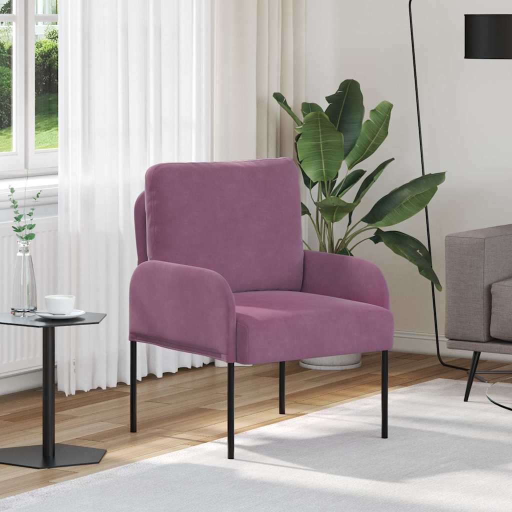 Canapés avec coussin 55cm Pourpre Contreplaqué - XIOS