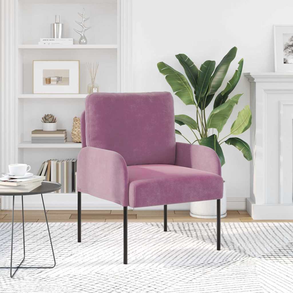 Canapés avec coussin 55cm Pourpre Contreplaqué - XIOS