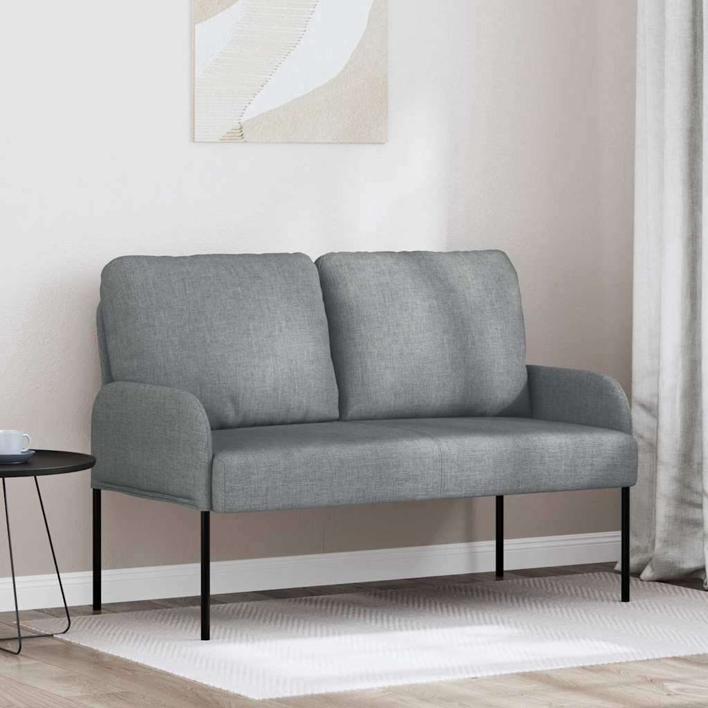 Canapés avec coussin 110cm Gris clair Contreplaqué - XIOS
