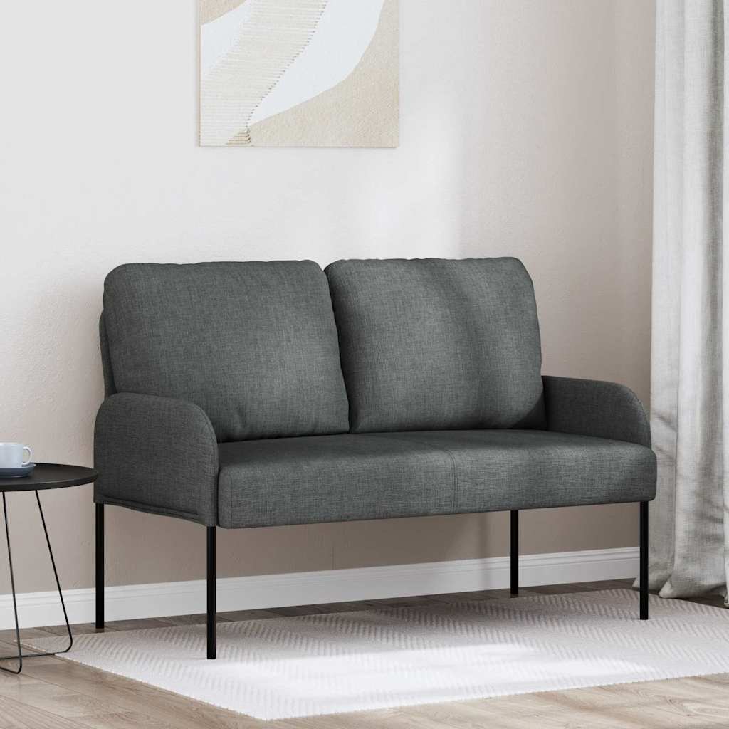 Canapés avec coussin 110cm Gris foncé Contreplaqué - XIOS