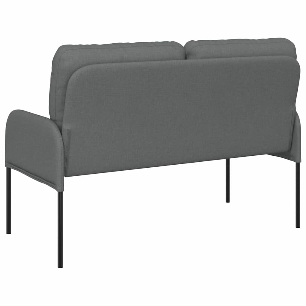 Canapés avec coussin 110cm Gris foncé Contreplaqué - XIOS