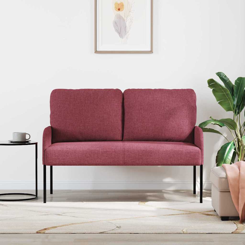 Canapés avec coussin 110cm Bordeaux Contreplaqué - XIOS