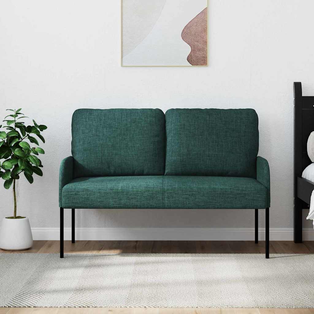 Canapés avec coussin 110cm Vert foncé Contreplaqué - XIOS