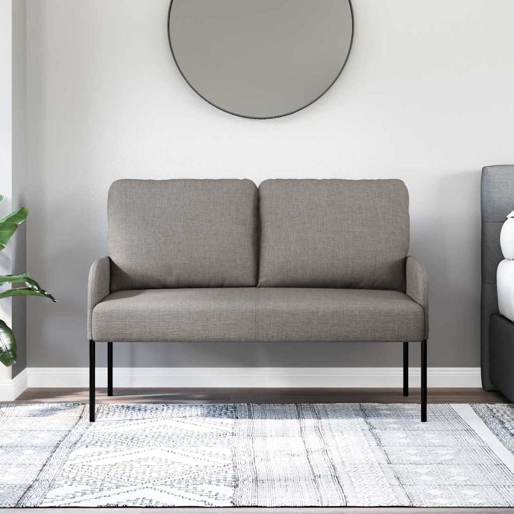 Canapés avec coussin 110cm Taupe Contreplaqué - XIOS