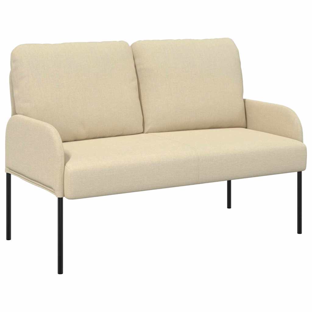 Canapés avec coussin 110cm Crème Contreplaqué - XIOS