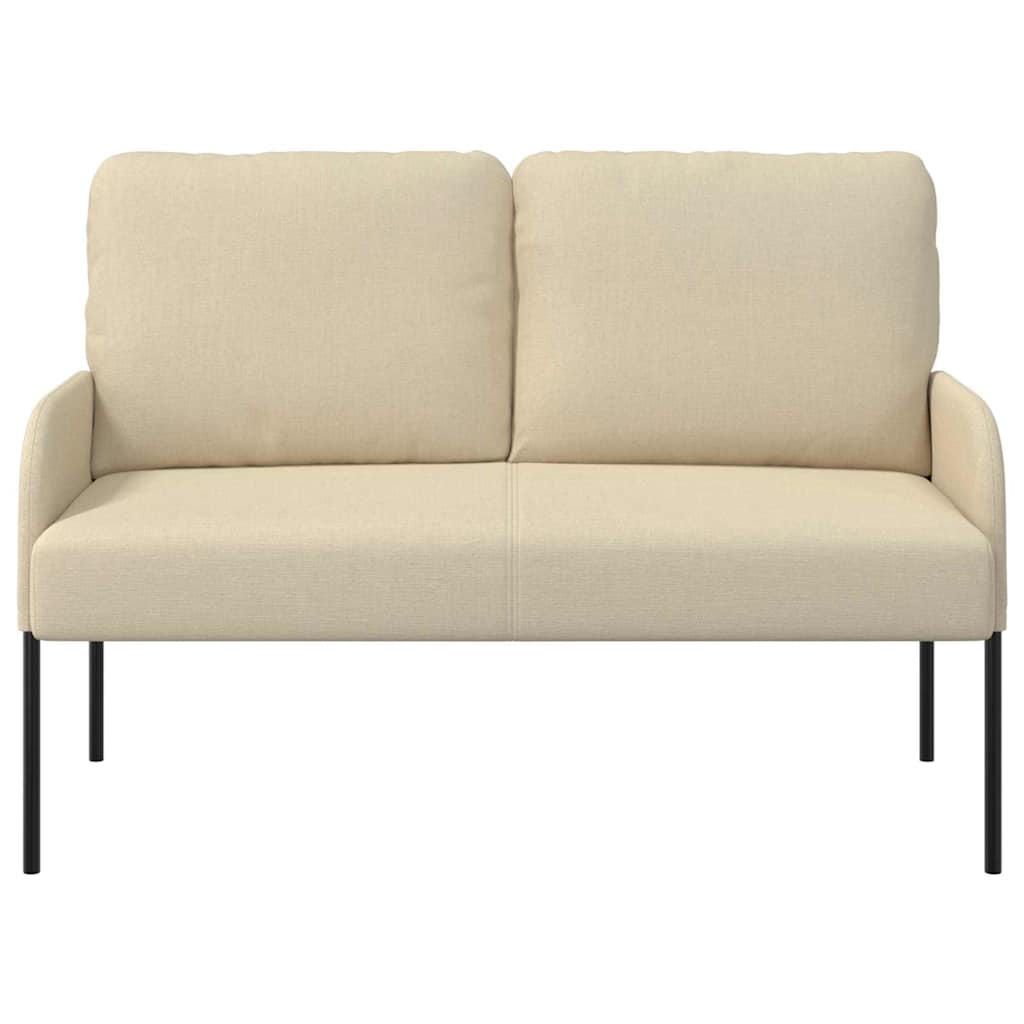 Canapés avec coussin 110cm Crème Contreplaqué - XIOS