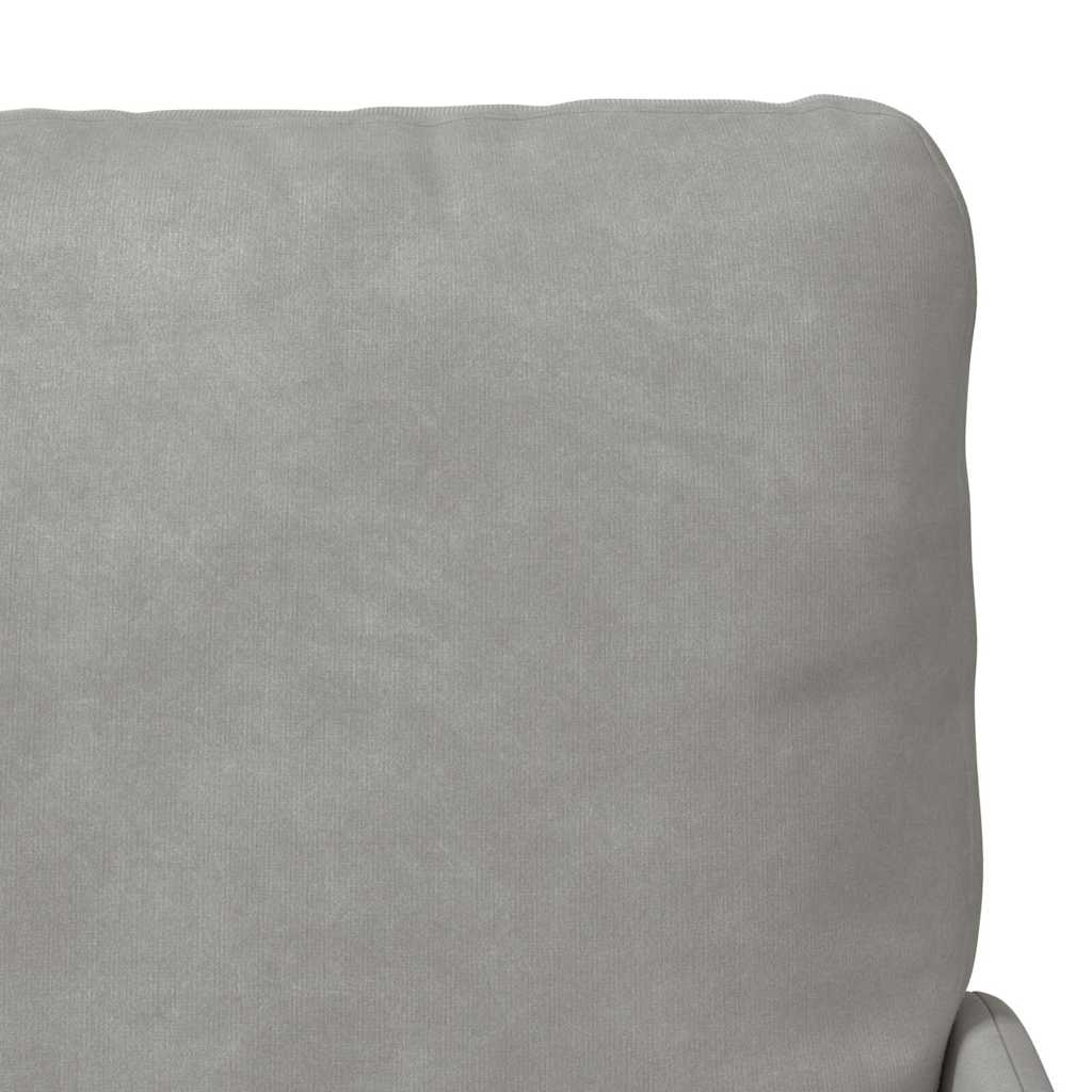 Canapés avec coussin 110cm Gris clair Contreplaqué - XIOS