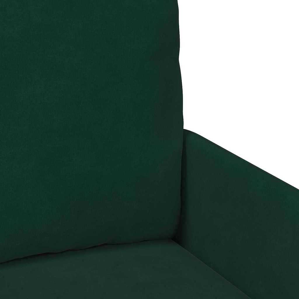 Canapés avec coussin 110cm Vert foncé Contreplaqué - XIOS