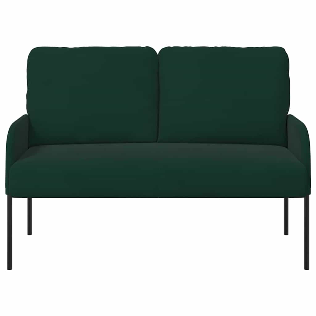 Canapés avec coussin 110cm Vert foncé Contreplaqué - XIOS