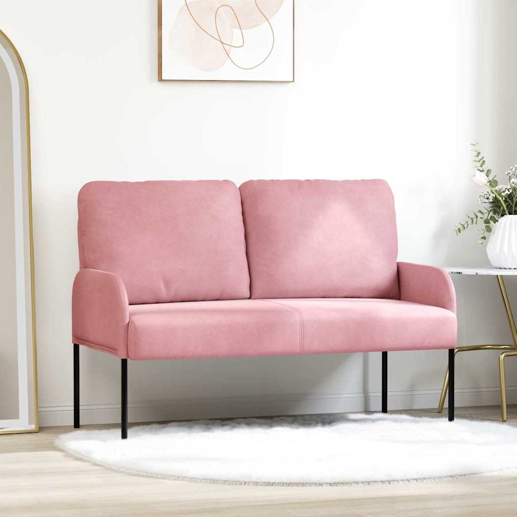 Canapés avec coussin 110cm Rose Contreplaqué - XIOS