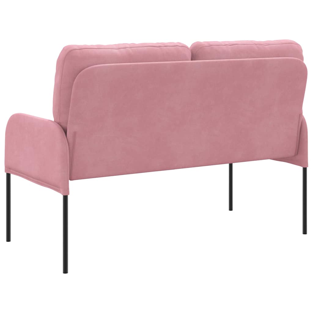 Canapés avec coussin 110cm Rose Contreplaqué - XIOS
