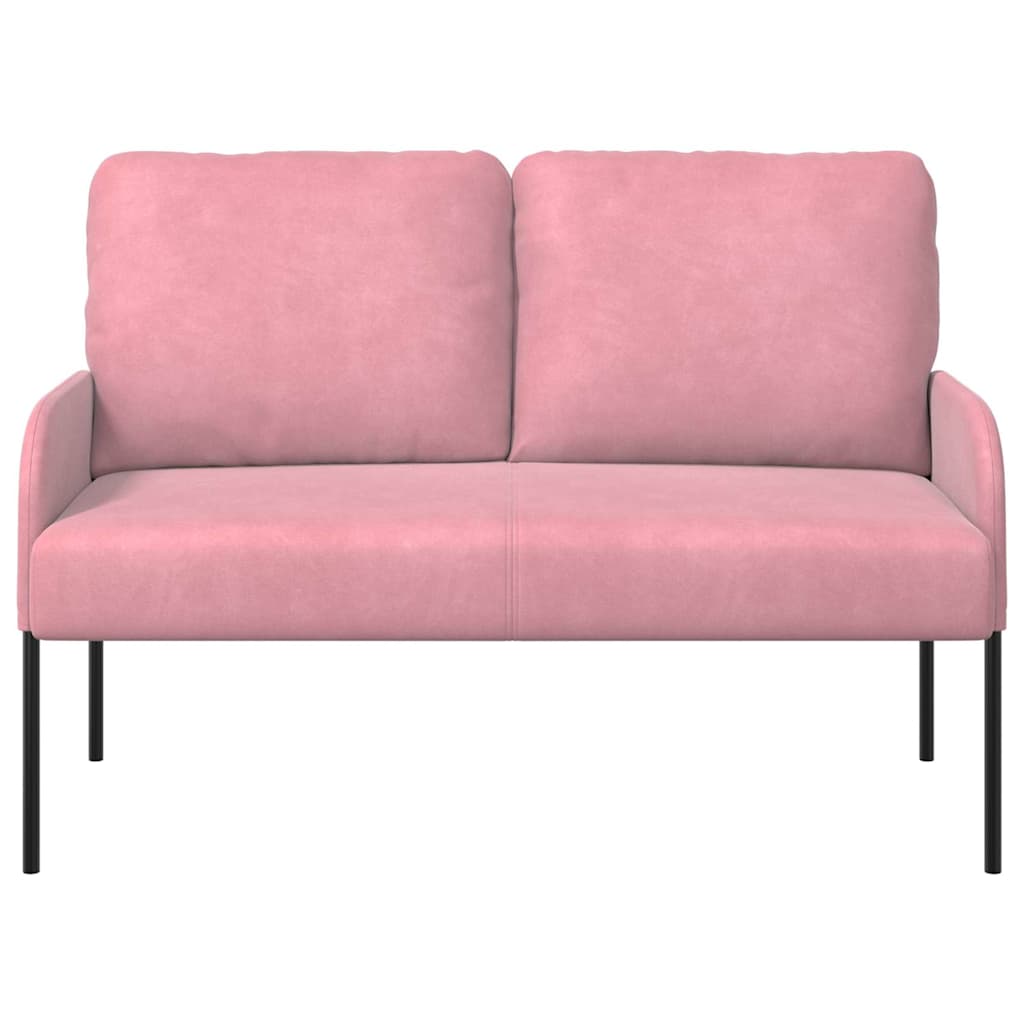 Canapés avec coussin 110cm Rose Contreplaqué - XIOS